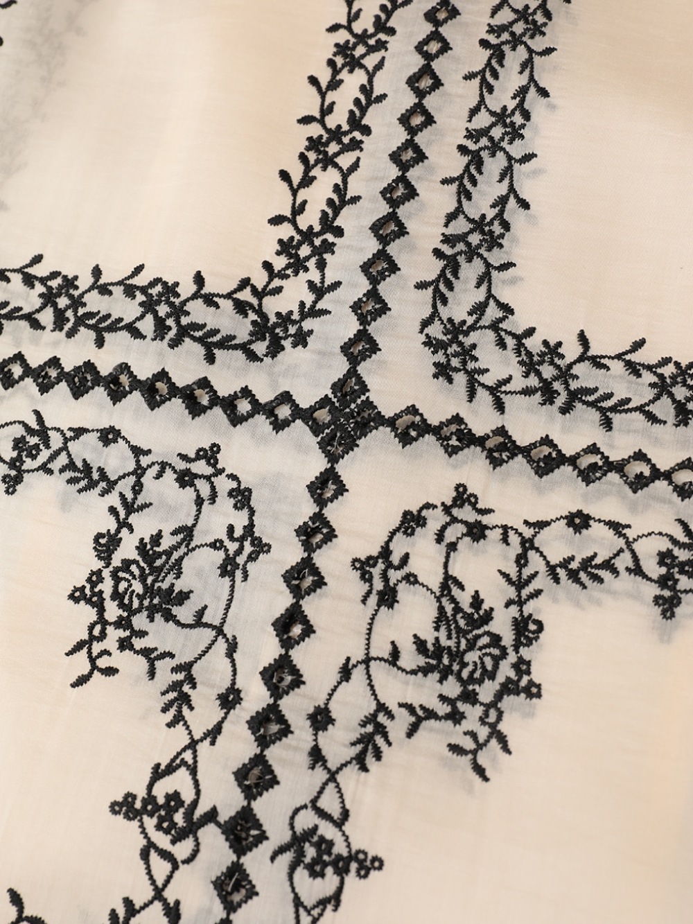 CLANE(クラネ) EMBROIDERY LACE BOX SHIRTS - COLDBECK ONLINE（コール