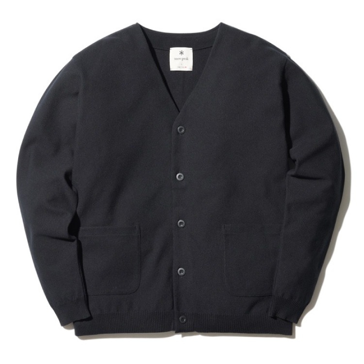【SALE】snow peak(スノーピーク) CO/PEニットカーディガン