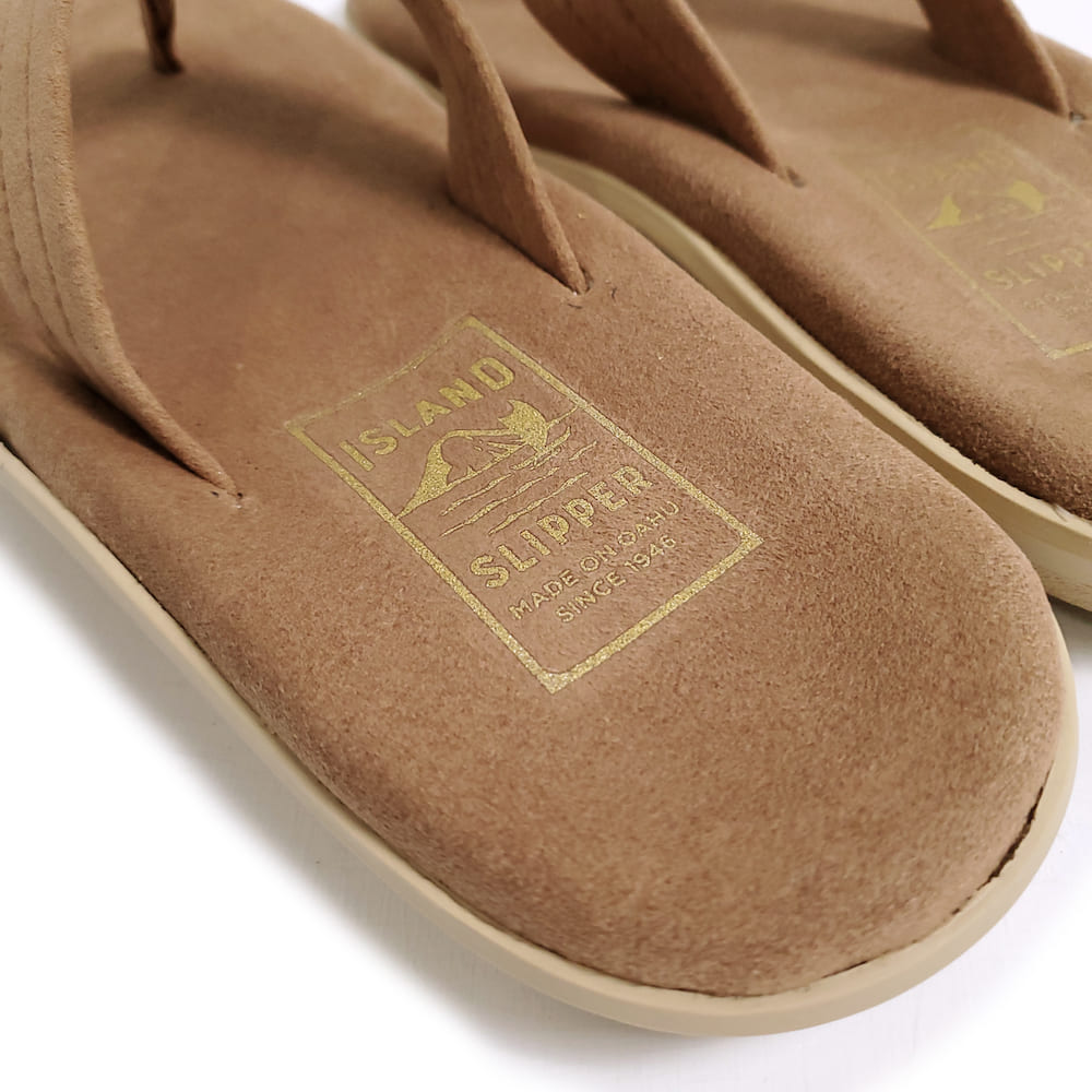  SLIPPER アイランドスリッパ 9 ピーナッツ　スエード ISLAND SLIPPER アイランドスリッパ 9 ピーナッツ スエード