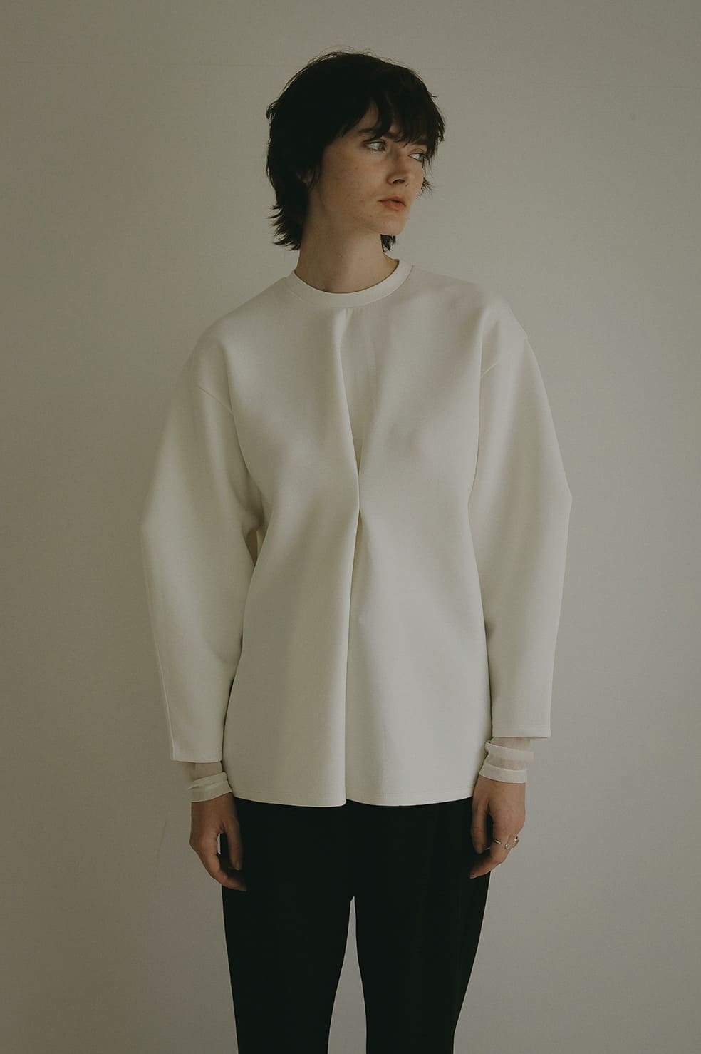 MANOF(マノフ) WAIST TUCK CUT TOPS - COLDBECK ONLINE（コールベック