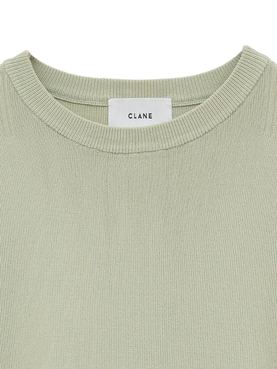 CLANE(クラネ) BASIC COMPACT KNIT TOPS