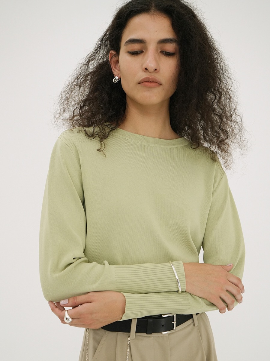 江國✨CLANE ニット　BASIC COMPACT KNIT TOPS CLANE - ベーシック コンパクト ニット トップス - BASIC