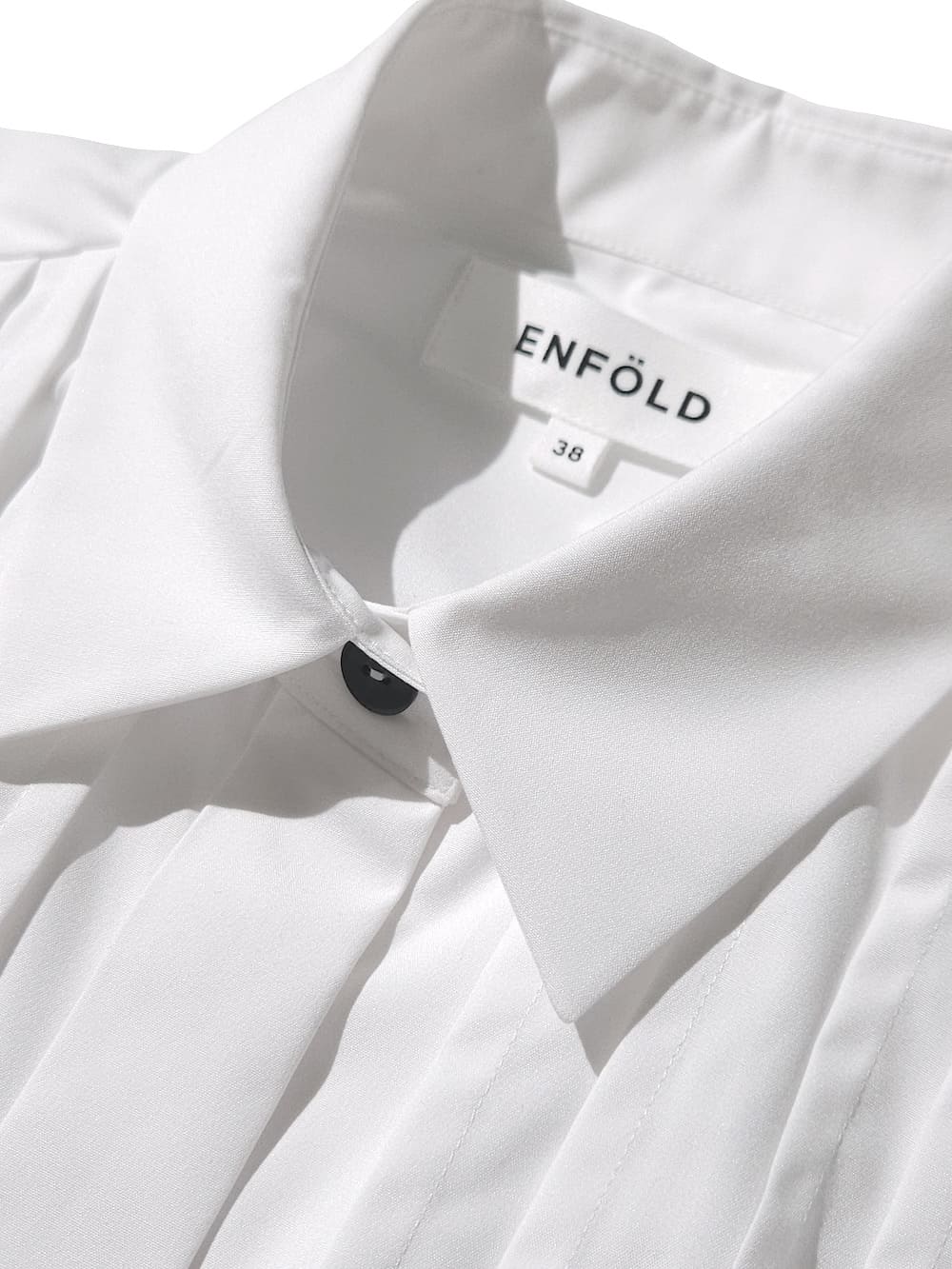ENFOLD(ե) RANDOMTUCK SHIRT