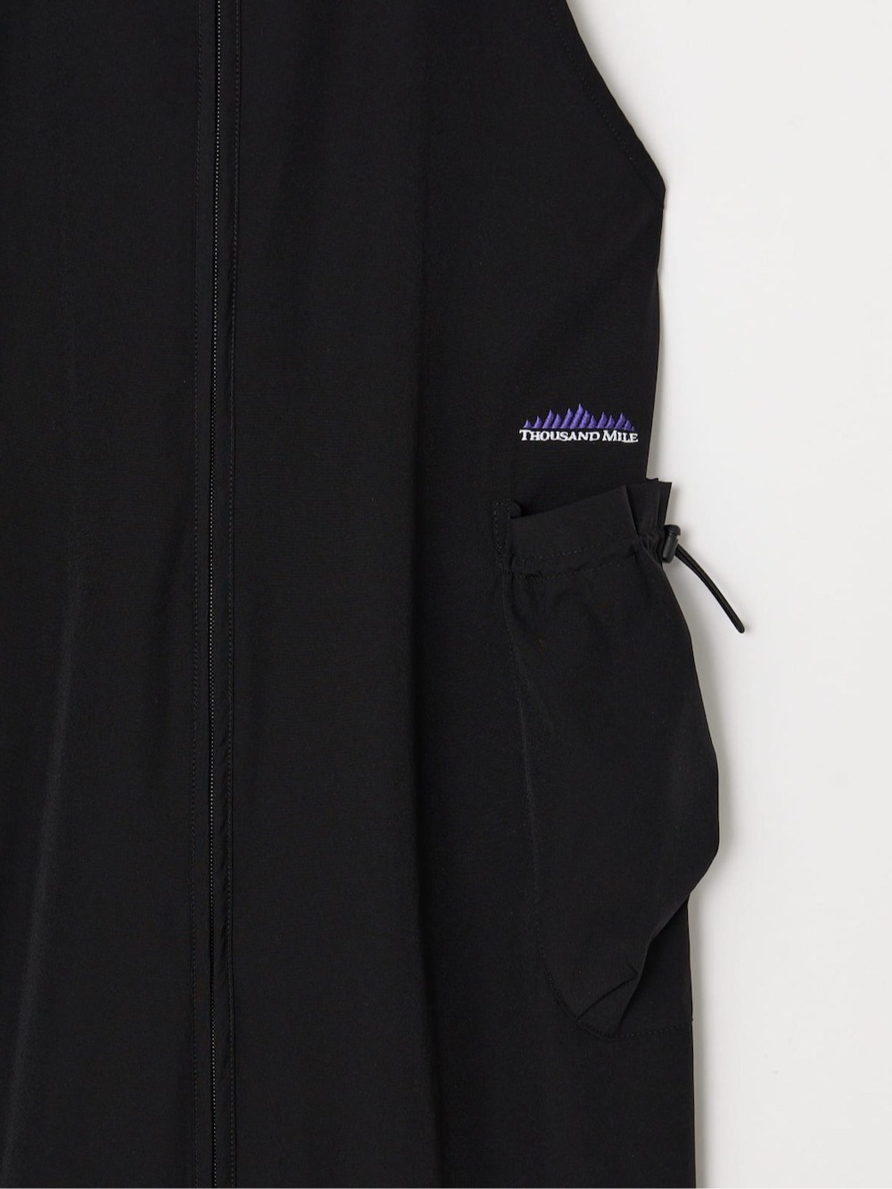 【SALE】THOUSAND MILE(サウザンドマイル) FRONT ZIP SALOPETTE OP
