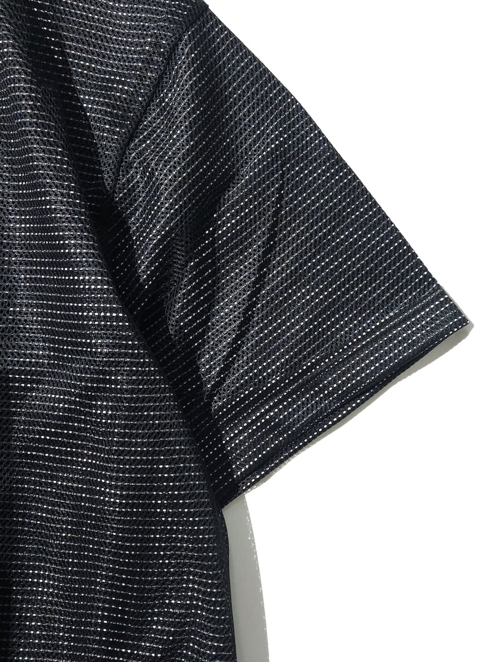is-ness(イズネス) BALLOON BORDER LAYERED MESH T-SHIRT - COLDBECK