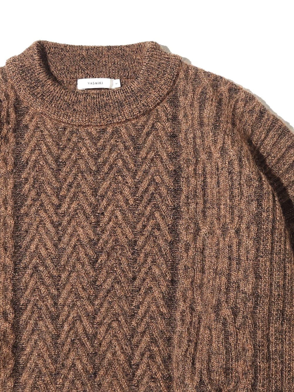 YASHIKI(ヤシキ) Sekkei mohair Knit - COLDBECK ONLINE（コールベック