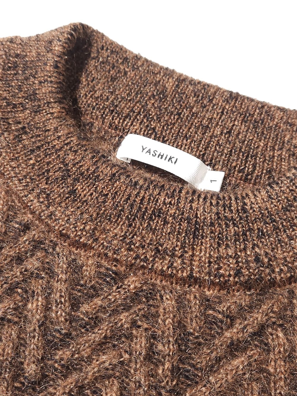YASHIKI(ヤシキ) Sekkei mohair Knit - COLDBECK ONLINE（コールベック