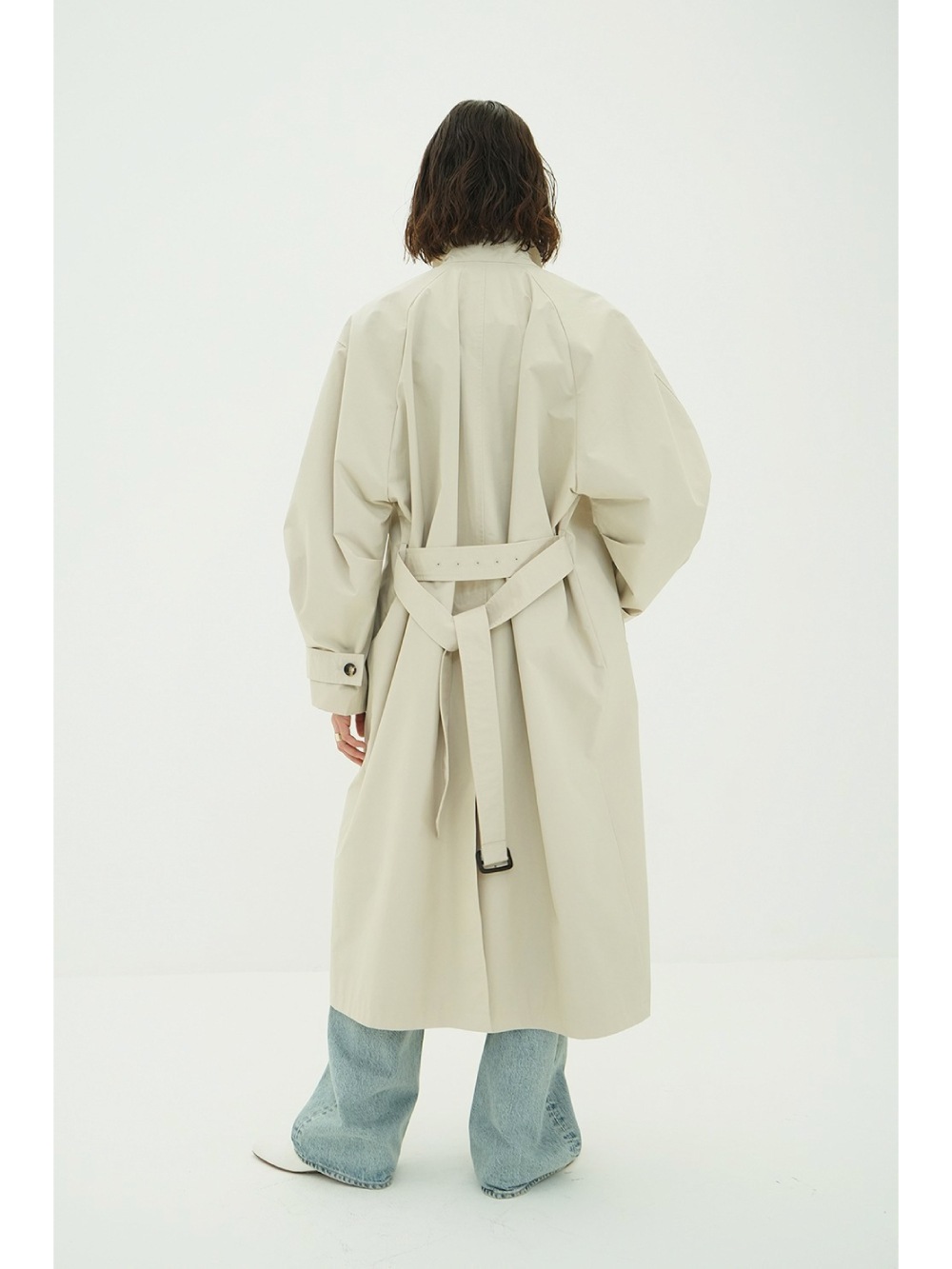 CLANE(クラネ) BULKY LINE STAIN COAT