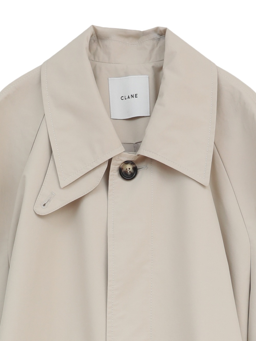 CLANE(クラネ) BULKY LINE STAIN COAT