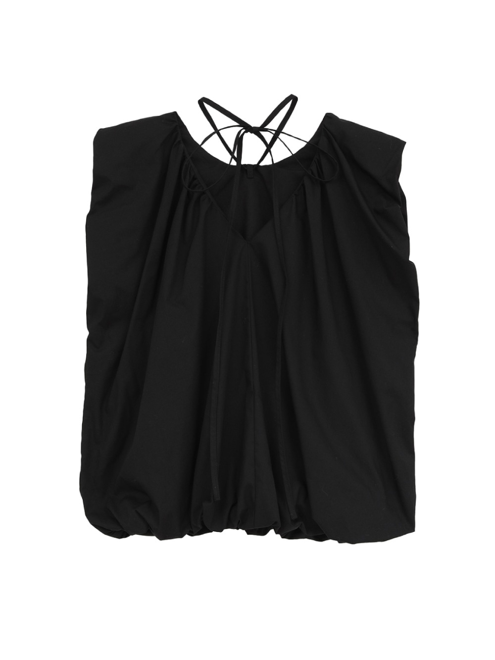 CLANE(クラネ) W FACE BALLOON GATHER RIBBON TOPS - COLDBECK ONLINE