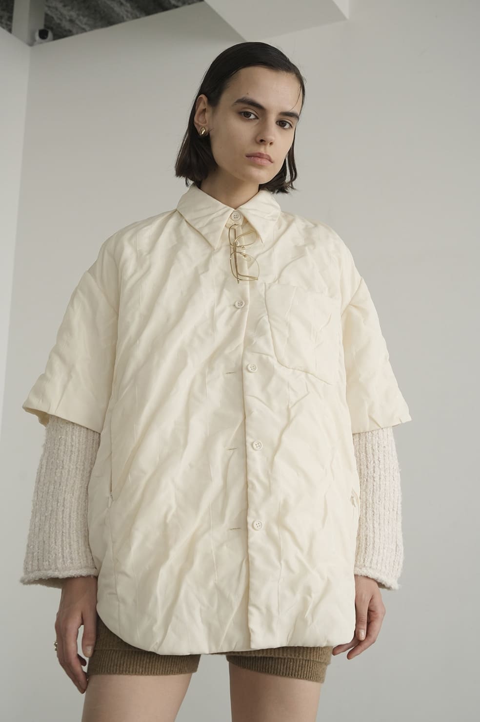 CLANE(クラネ) PADDED CRUMPLY SHIRT JACKET - COLDBECK ONLINE