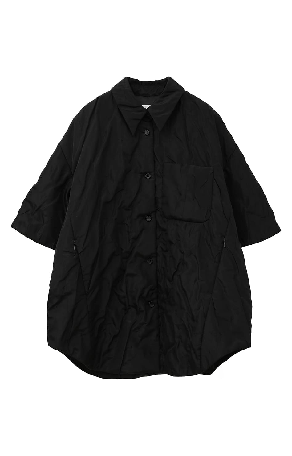 PADDED CRUMPLY SHIRT JACKET – OBLIGE