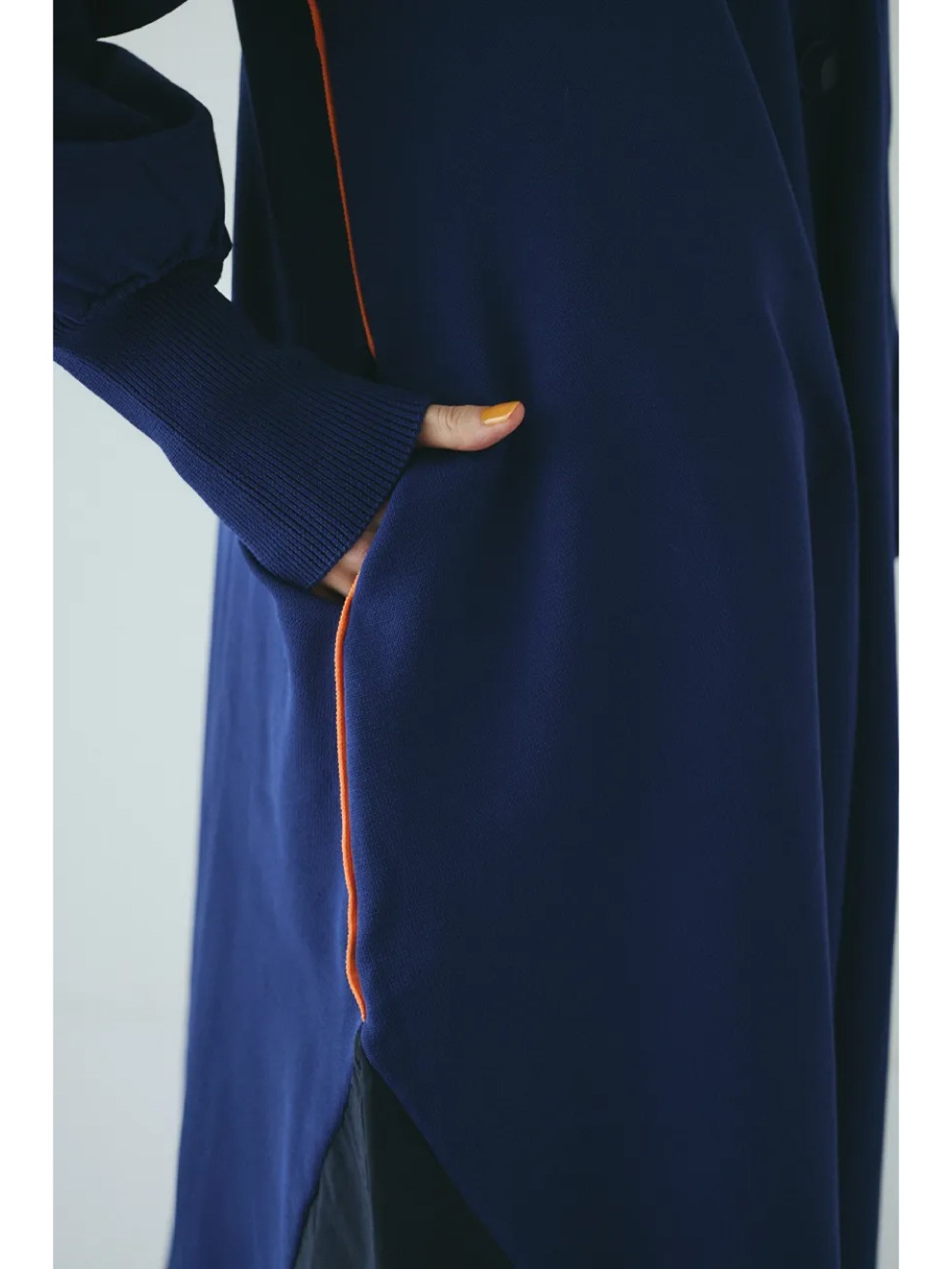 HeRIN.CYE(ヘリンドットサイ) Docking knit cardigan - COLDBECK