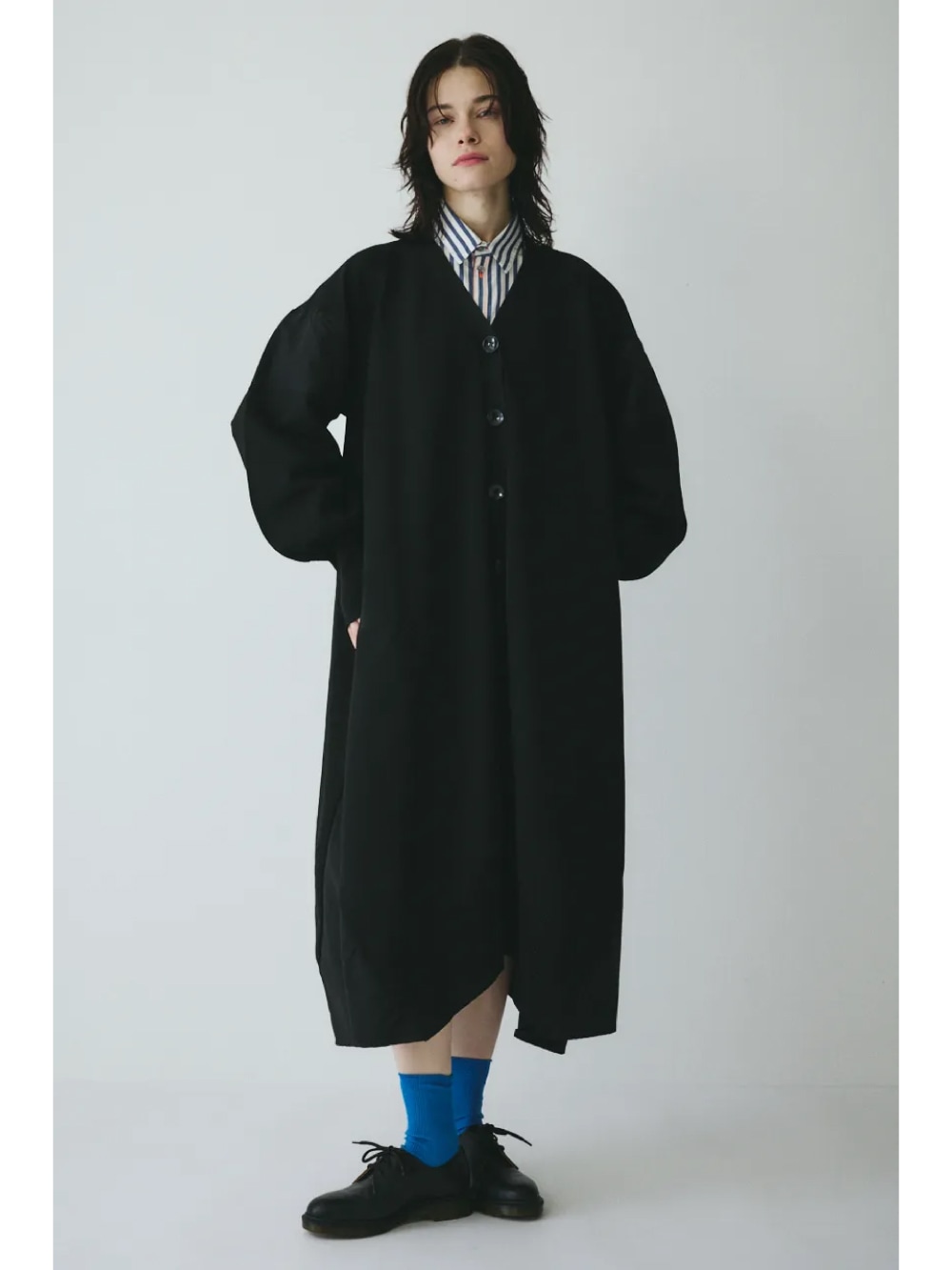 HeRIN.CYE ヘリンドットサイ　マウンテンスリーブカーディガン HeRIN.CYE ヘリンドットサイ マウンテンスリーブカーディガン HeRIN