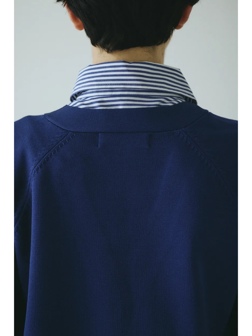 HeRIN.CYE(ヘリンドットサイ) Docking knit cardigan - COLDBECK