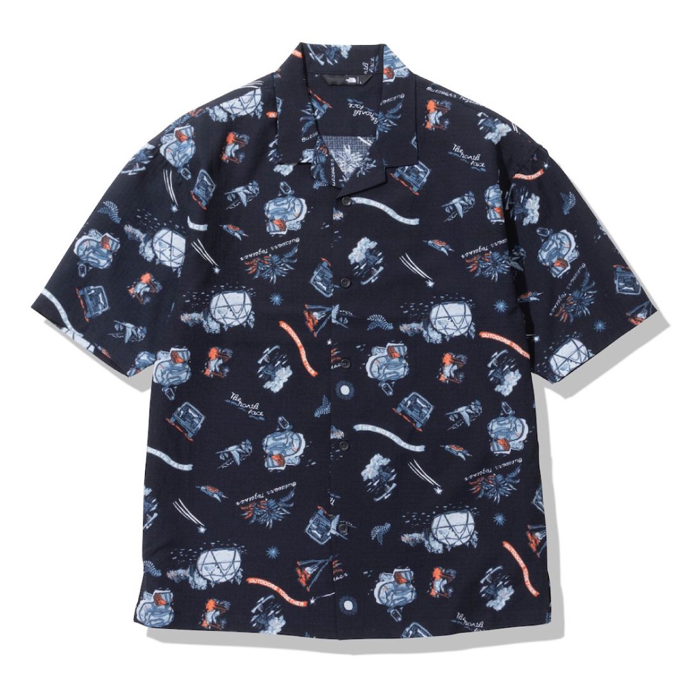 THE NORTH FACE ザ ノースフェイス シャツ S/S BAYTRAIL PATTERN