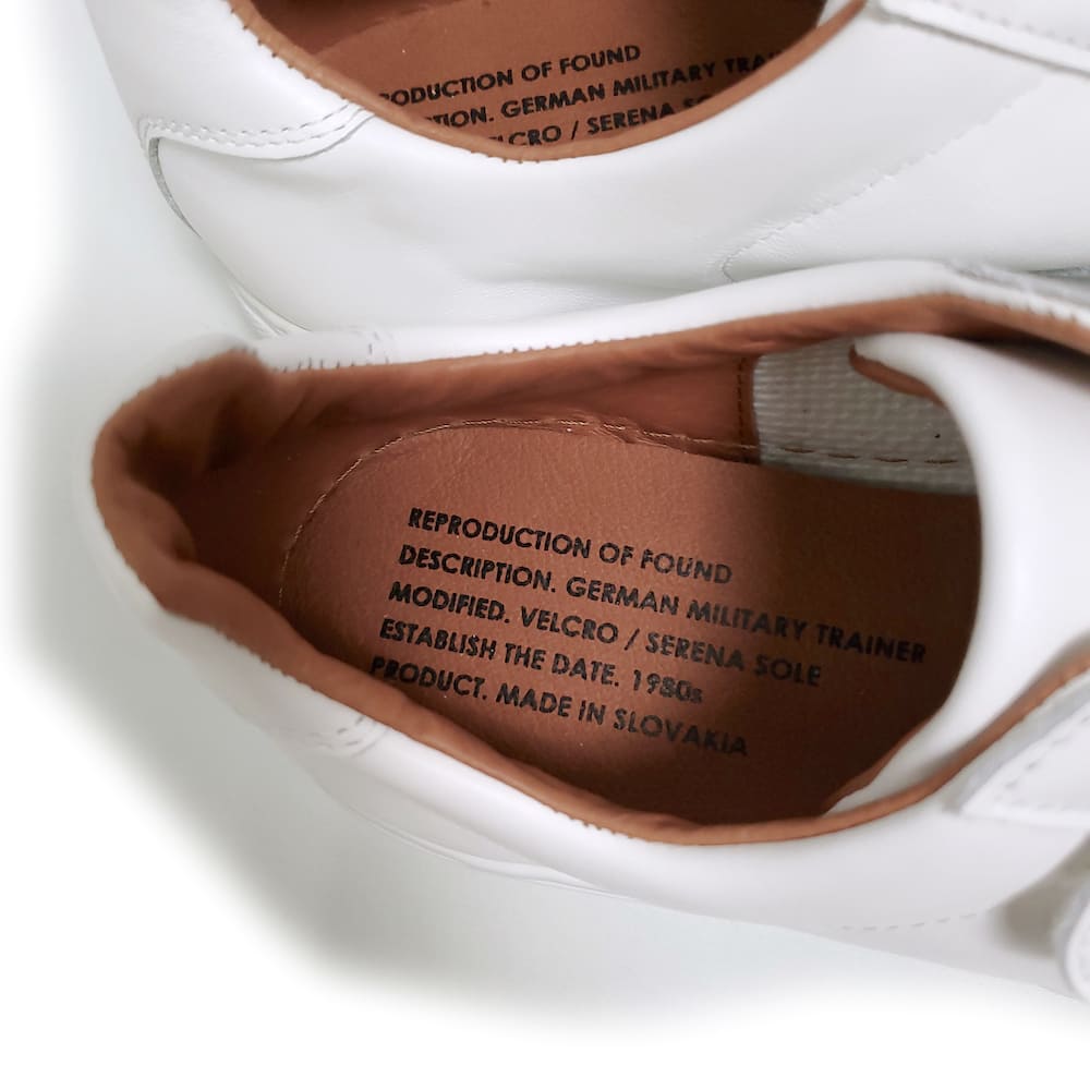 【SALE】REPRODUCTION OF FOUND(リプロダクションオブファウンド) GERMAN MILITARY TRAINER