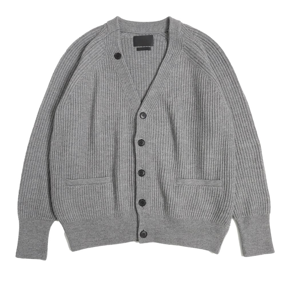 yoke ヨーク カーディガン ニット YOKE / ヨーク / MESH KNITTED SHIRT CARDIGAN | GARDEN