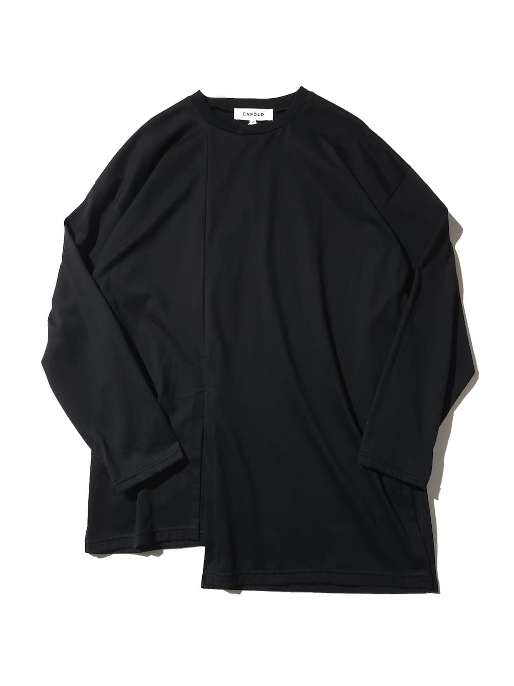 ENFOLD(エンフォルド) SLIT LONG-SLEEVE T-SHIRT