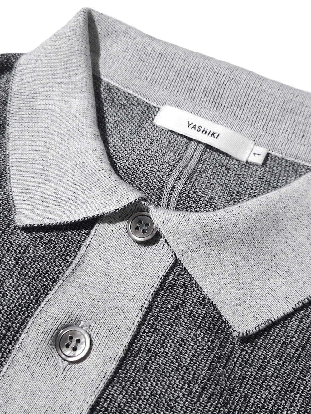 YASHIKI(ヤシキ) Umiiro Knit Polo - COLDBECK ONLINE（コールベック