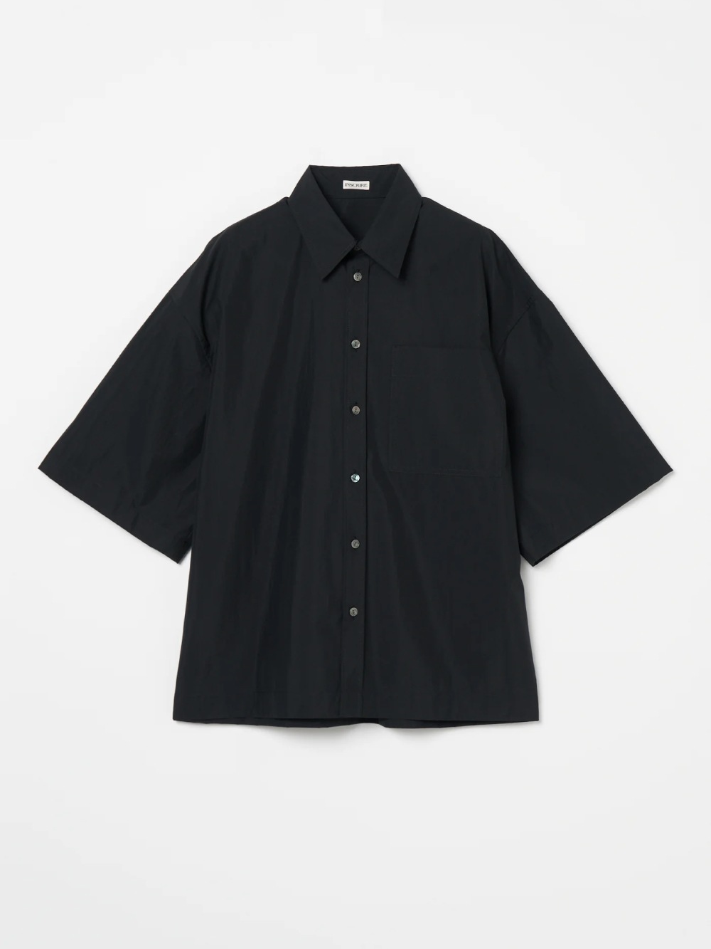 【SALE】INSCRIRE(アンスクリア) Cotton Short Sleeve Shirt