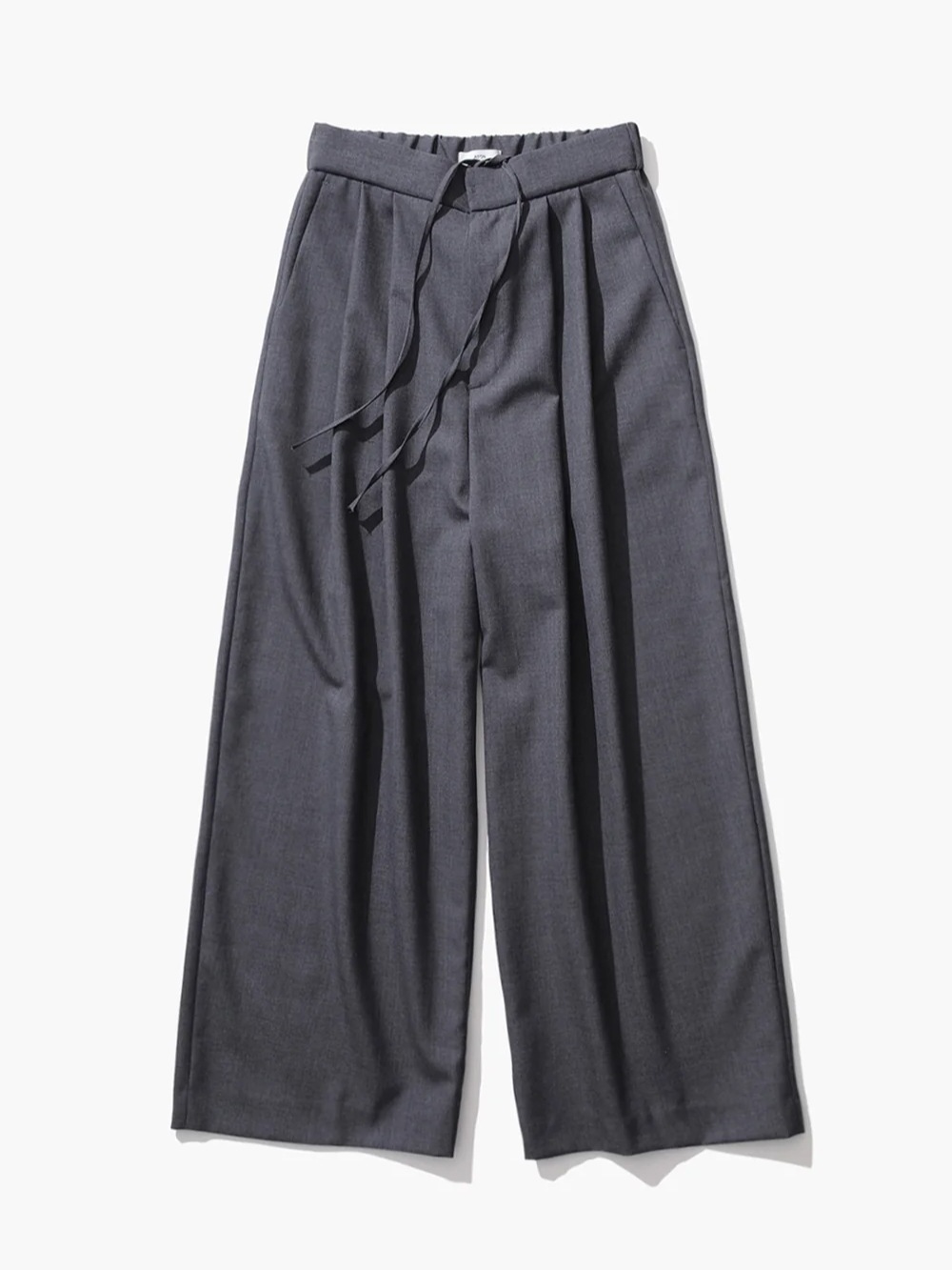 ATON(エイトン) WOOL TROPICAL WIDE EASY PANTS - COLDBECK ONLINE