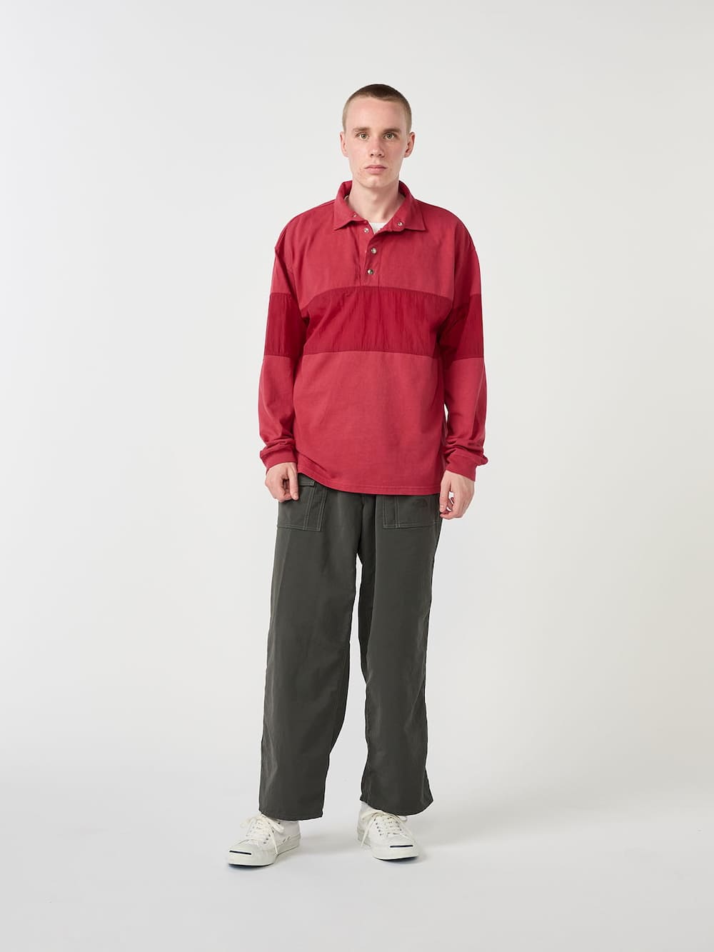 ノースフェイスパープルレーベルRugby Shirt [NT3006N] THE NORTH FACE PURPLE LABEL(ザノースフェイスパープルレーベル