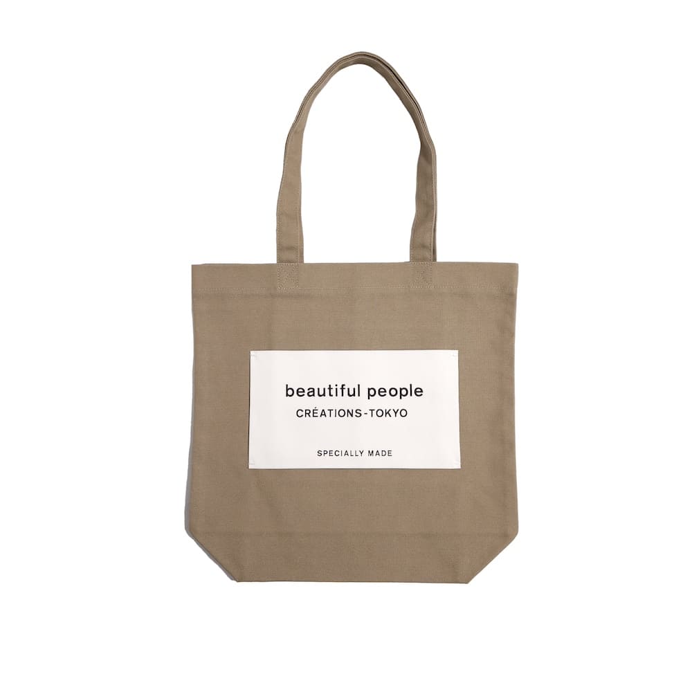 beautiful people(ビューティフルピープル) SDGs name tag tote