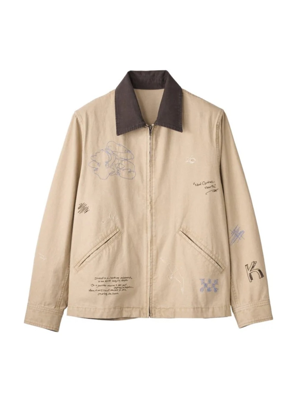 Knuth Marf(クヌースマーフ) embroidered jacket