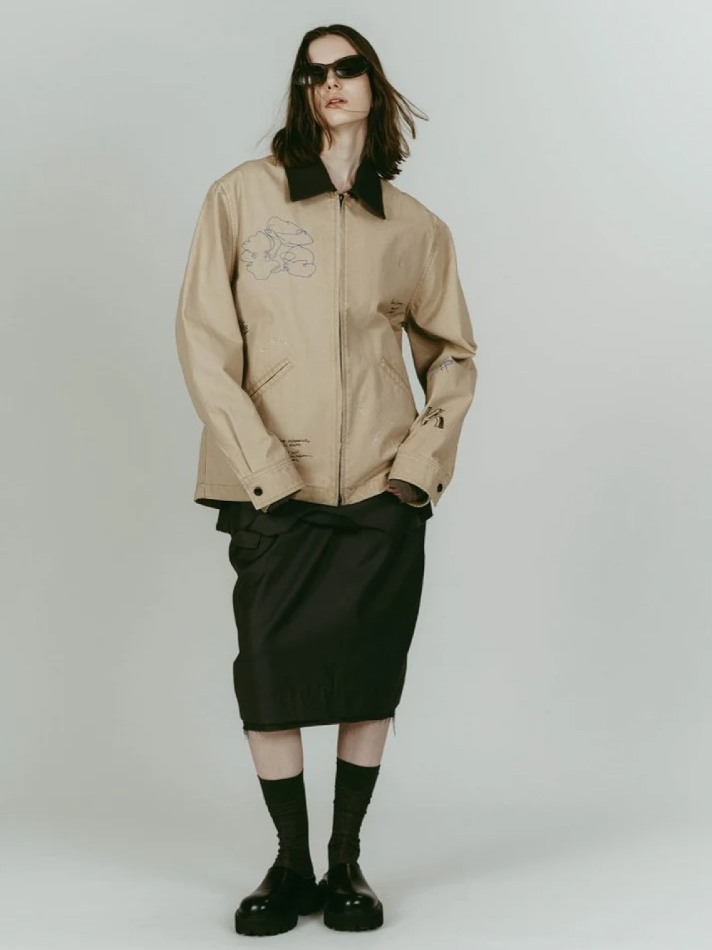 Knuth Marf(クヌースマーフ) embroidered jacket