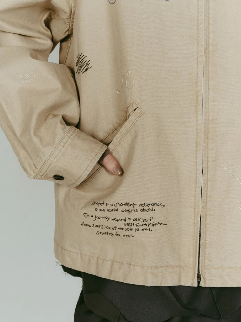 Knuth Marf(クヌースマーフ) embroidered jacket