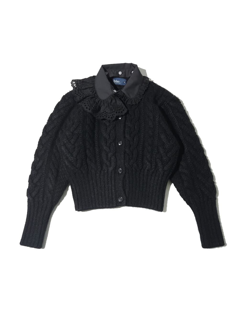 kolor(カラー) ウールモヘア ニット