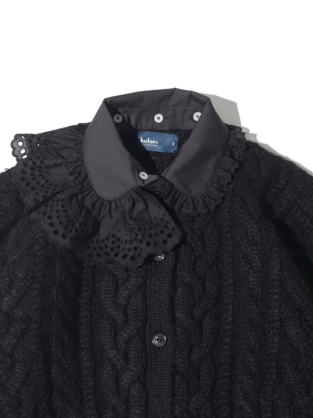 kolor(カラー) ウールモヘア ニット