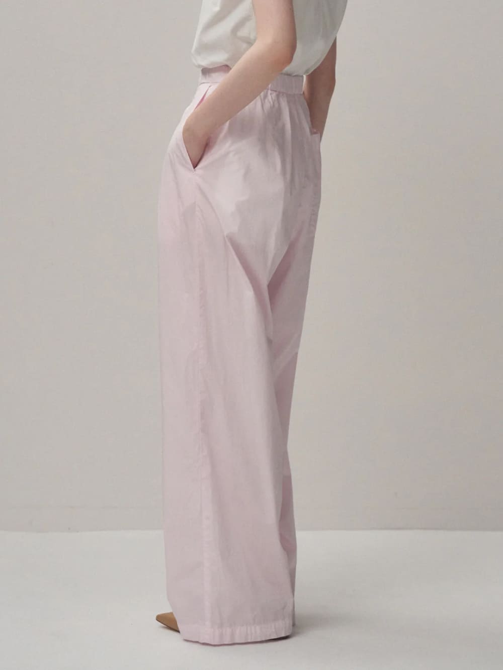 SALE】ATON(エイトン) NATURAL DYED COTTON LAWN TWO TUCKED EASY