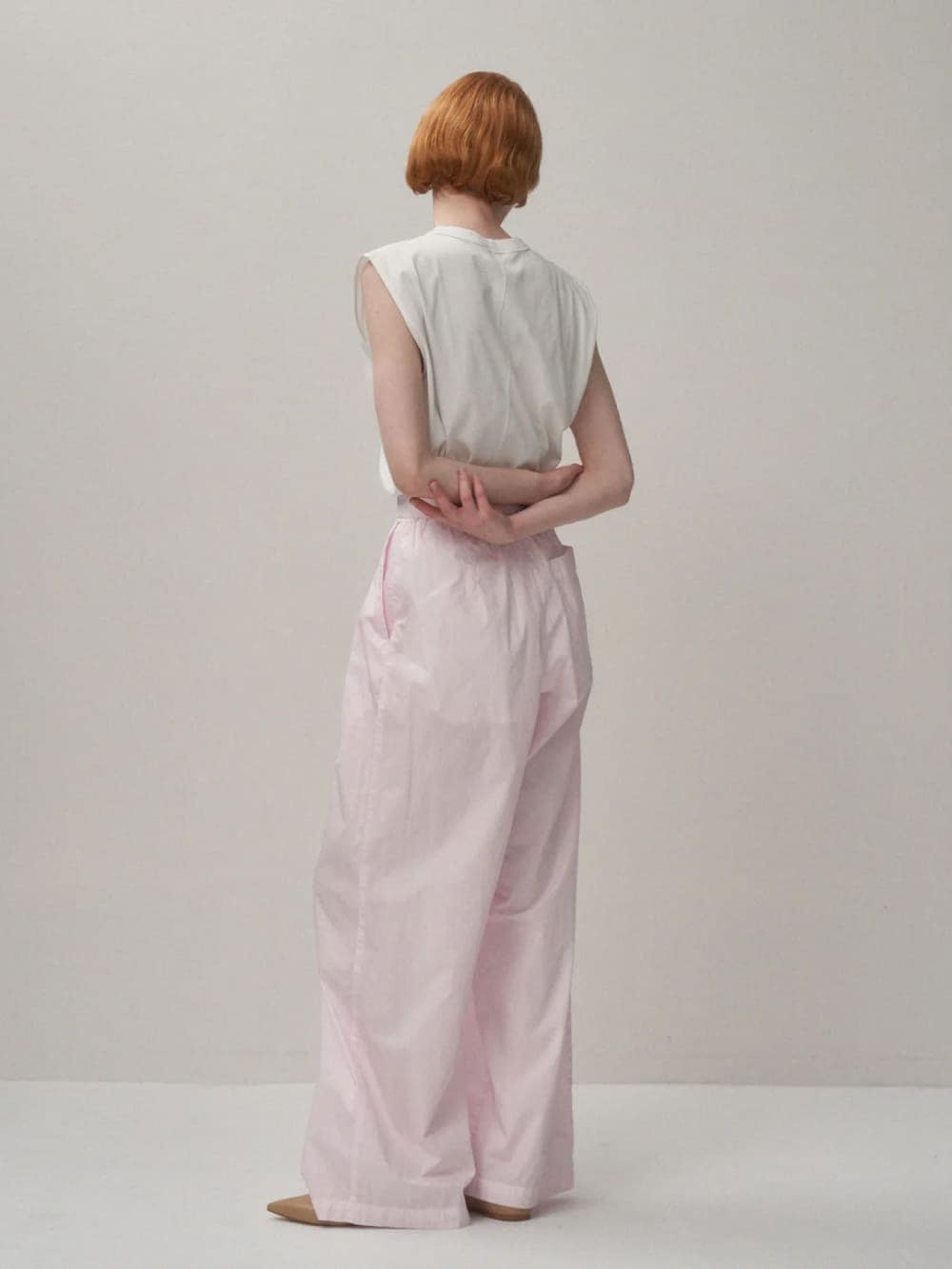SALE】ATON(エイトン) NATURAL DYED COTTON LAWN TWO TUCKED EASY