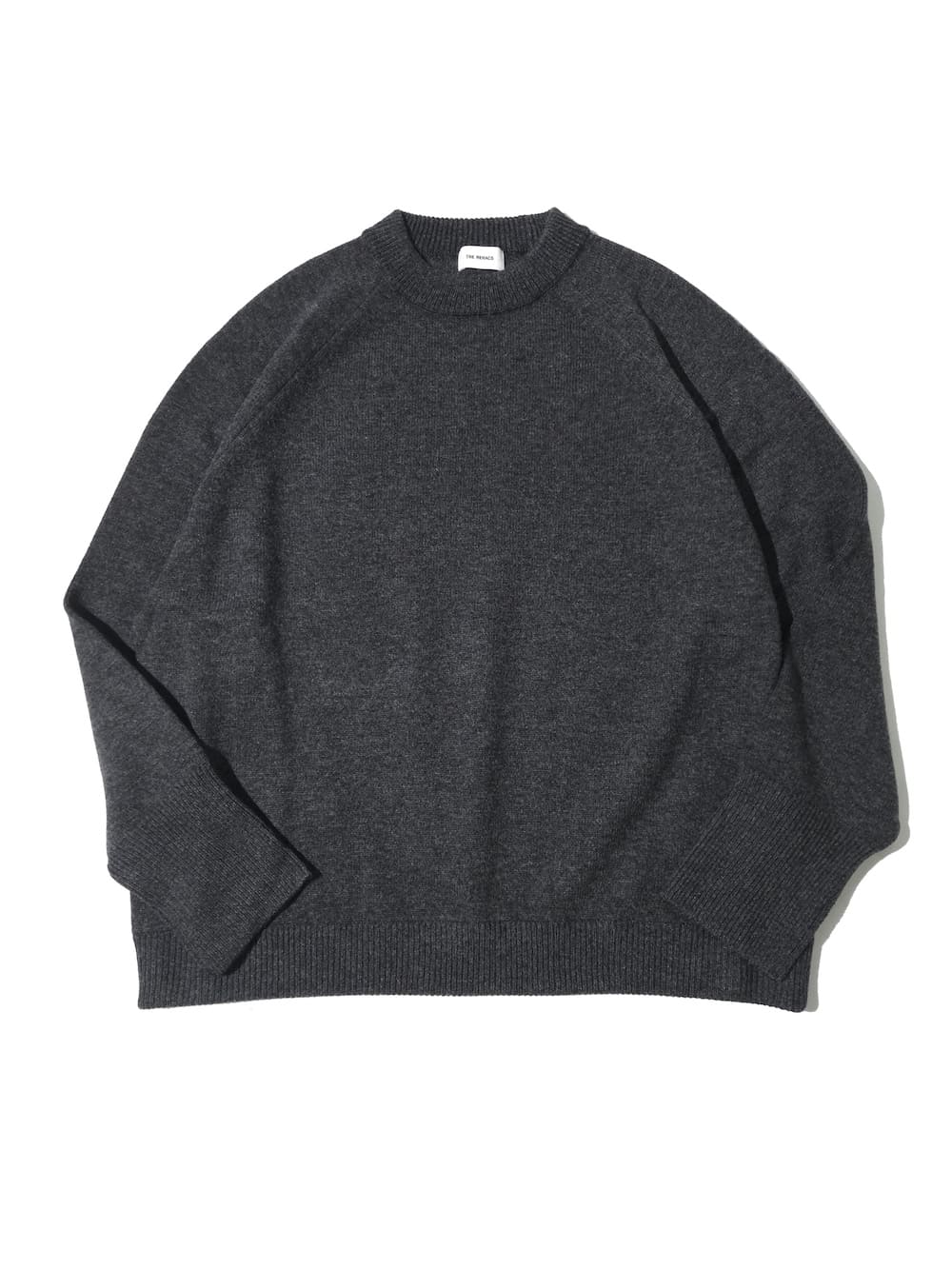 THE RERACS(ザリラクス) RERACS RAGLAN CREW NECK PULLOVER KNIT