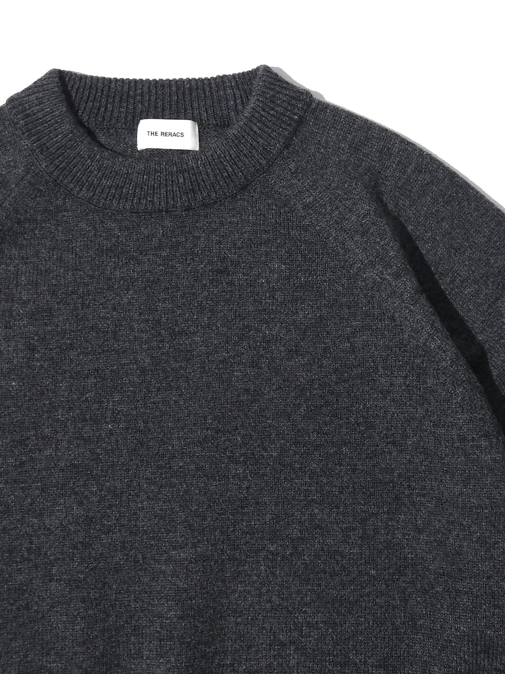 THE RERACS(ザリラクス) RERACS RAGLAN CREW NECK PULLOVER KNIT