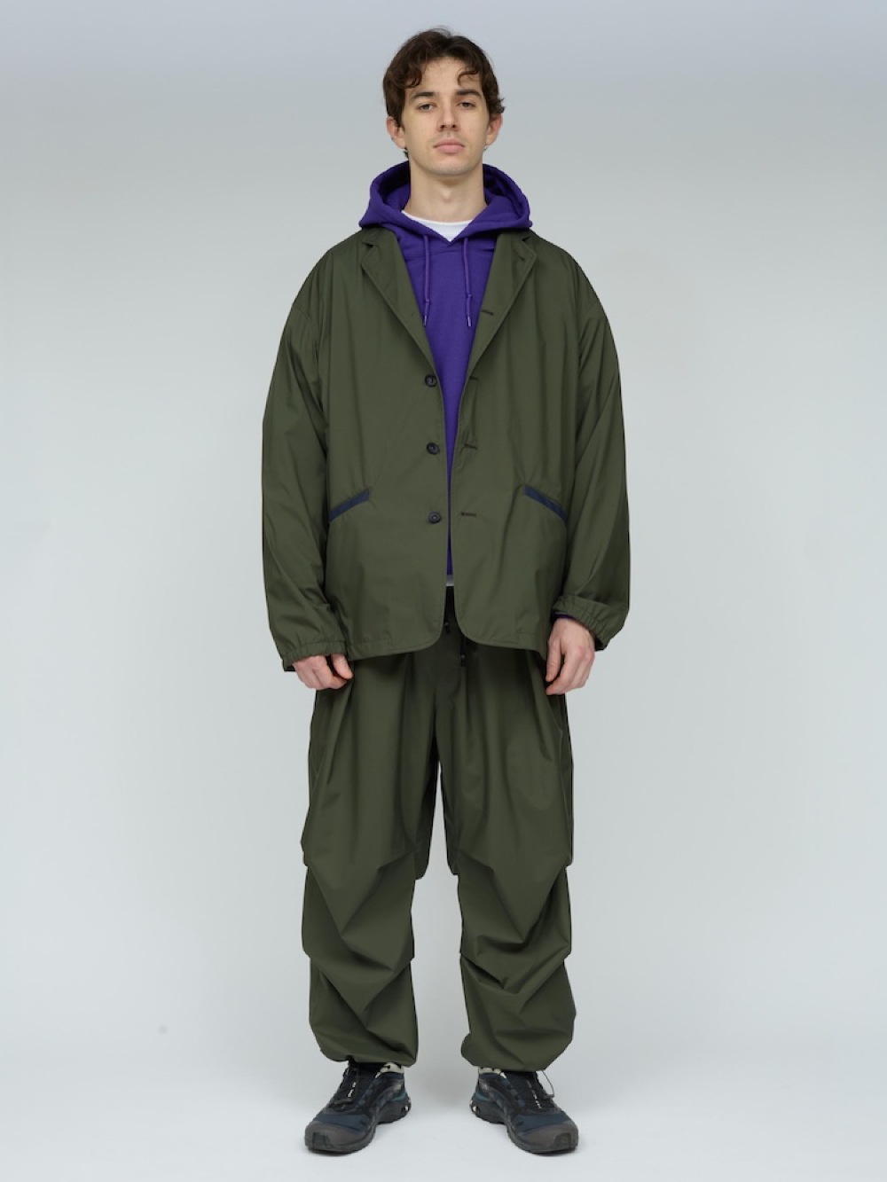 UNTRACE(アントレース) 3 LAYER VENTILATION TUCK PANTS - COLDBECK