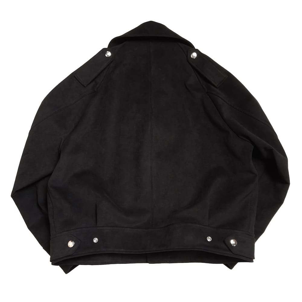 THE RERACS ザリラクス◆ボンディング ダブル ライダース 38 黒 THE RERACS THE RIDERS JACKET - Altamira