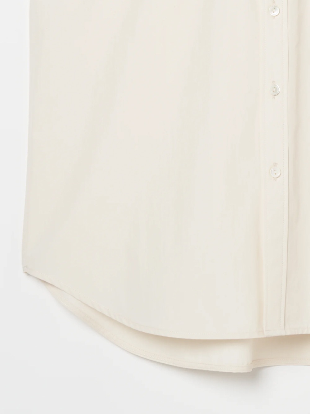 【SALE】INSCRIRE(アンスクリア) Cotton N/S Shirt