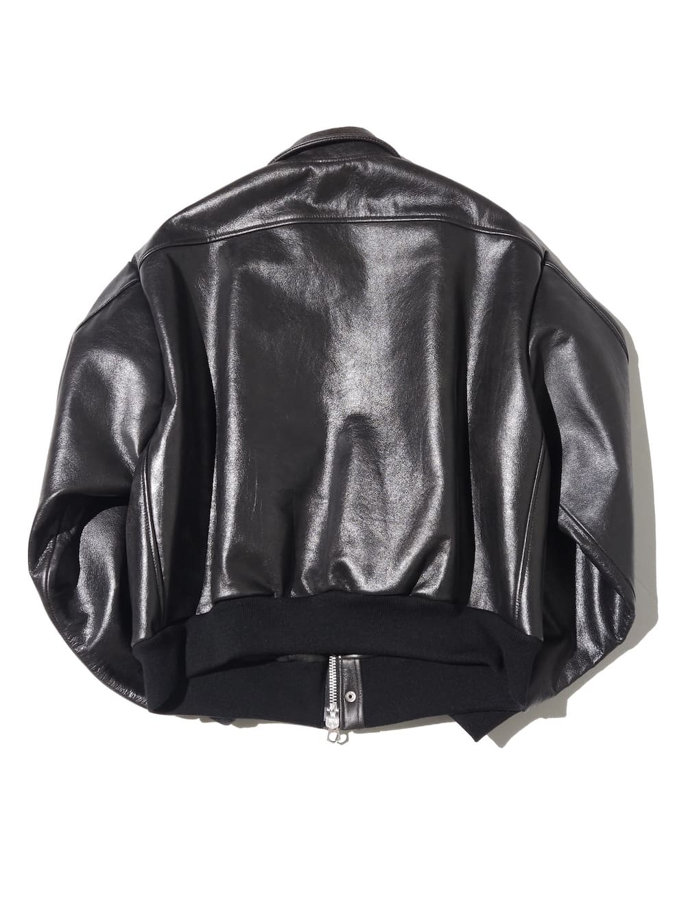 YOKE(ヨーク) Cracked Leather Flight Jacket - COLDBECK ONLINE