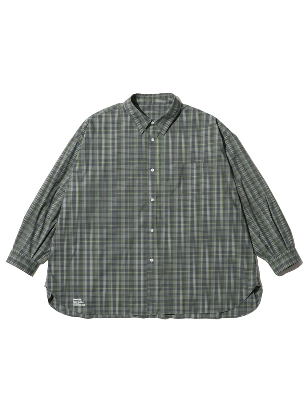 FreshService(フレッシュサービス) MADRAS DRY TECH REGULAR COLLAR SHIRT
