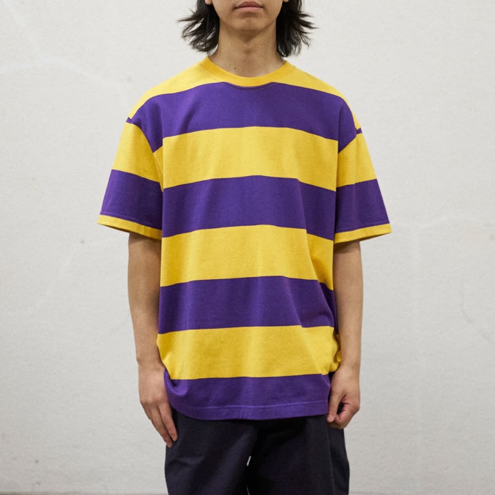TapWater　ワイドボーダー半袖Tシャツ　タップウォーター SALE】TapWater(タップウォーター) Wide Border S/S Tee