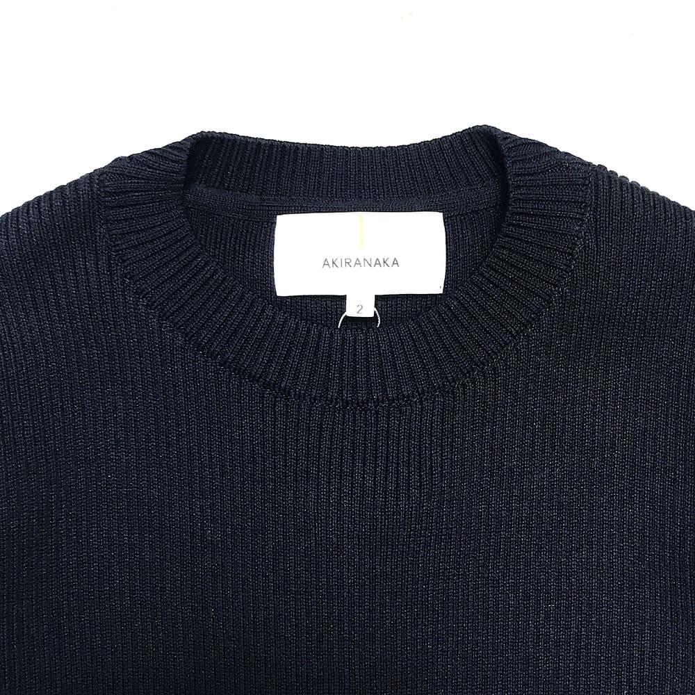 SALE】AKIRANAKA(アキラナカ) Tiia tulle sleeve knit dress