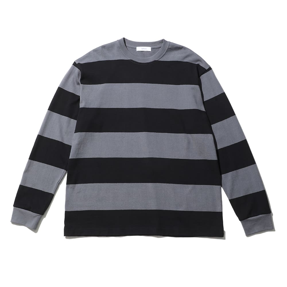 SALETapWater(åץ) Wide Border L/S Tee