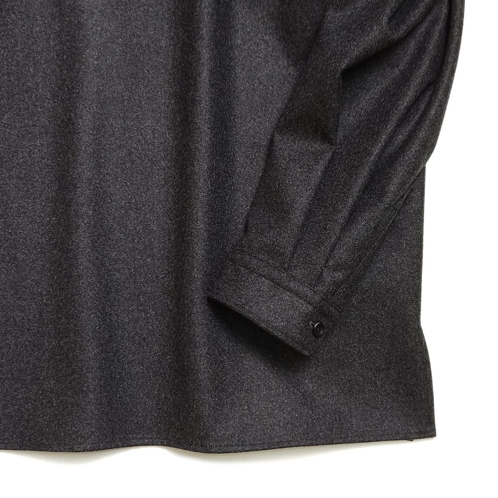 THE RERACS(ザリラクス) THE SIDE ZIP PULLOVER SHIRT