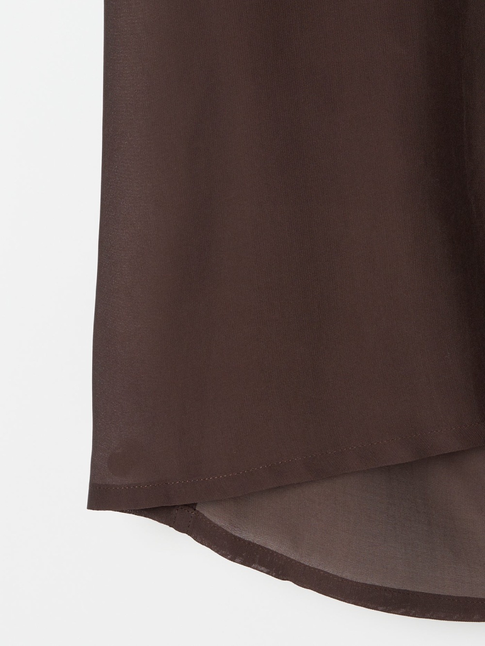 【SALE】INSCRIRE(アンスクリア) Sheer Satin Millitary Jacket