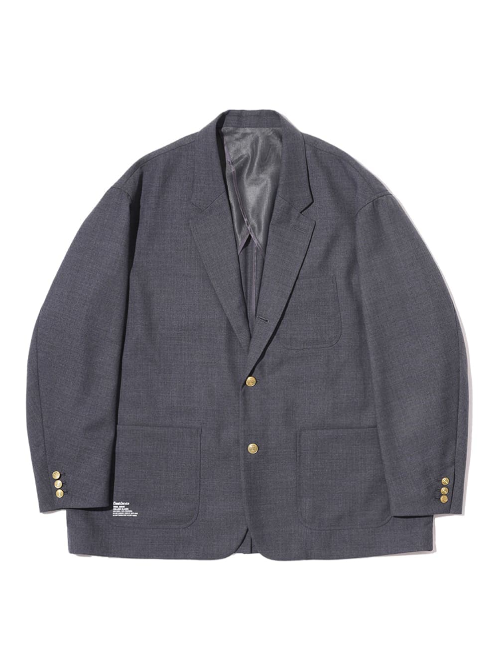 FreshService(フレッシュサービス) WOOL SERGE COLLEGE BLAZER