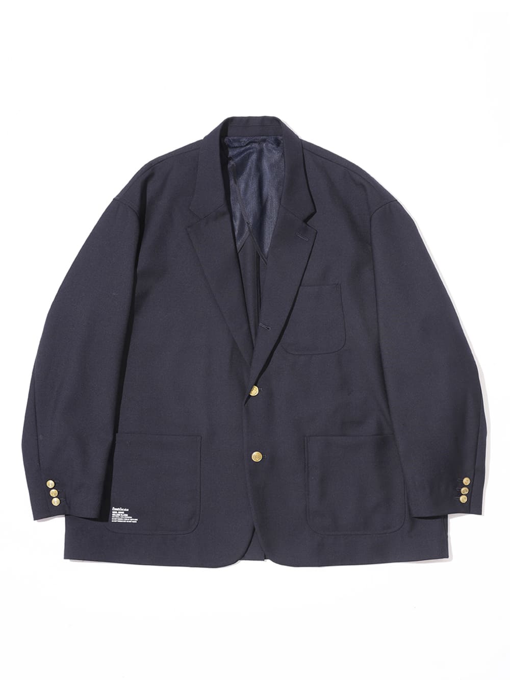 FreshService(フレッシュサービス) WOOL SERGE COLLEGE BLAZER