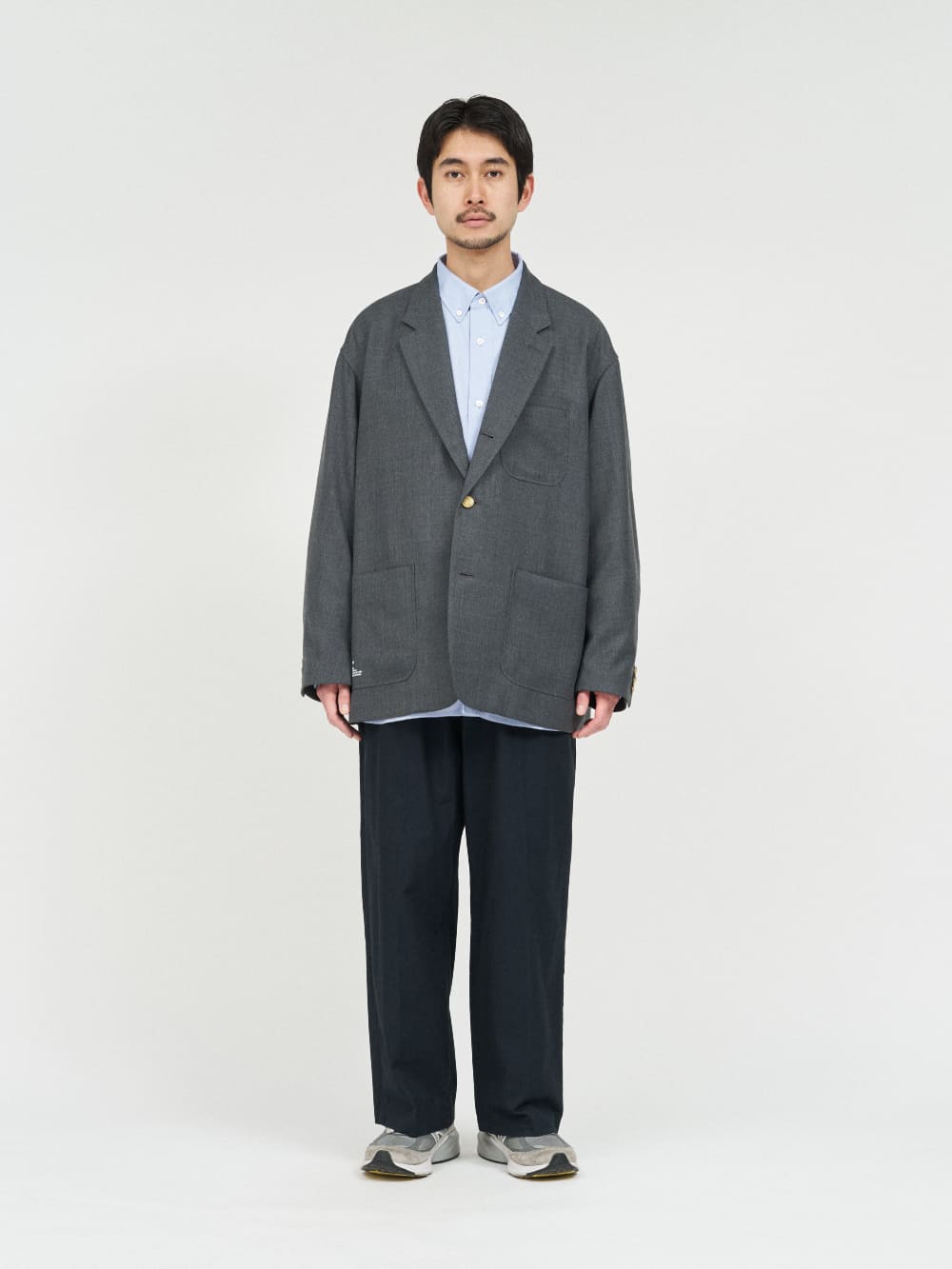 FreshService(フレッシュサービス) WOOL SERGE COLLEGE BLAZER